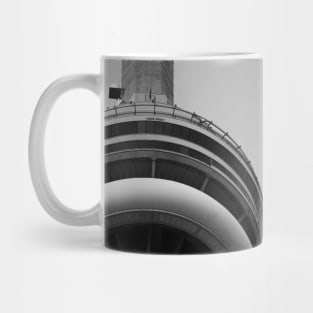 CN Tower in Black and White Mug